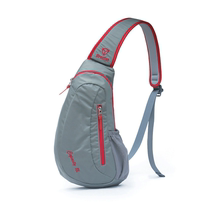 Outdoor chest Bag Mens bag shoulder bag large capacity crossbody backpack leisure sports water drop triangle bag riding bag