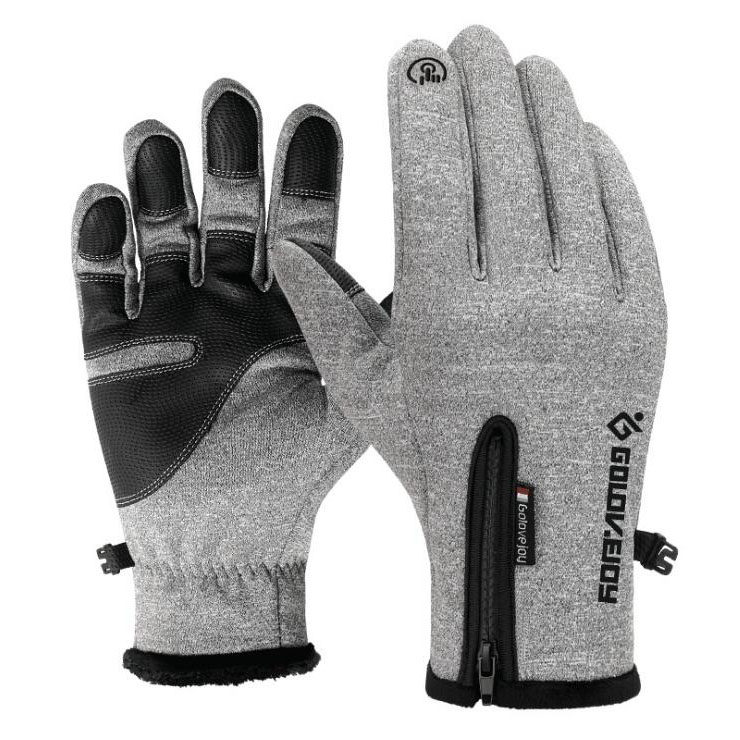Outdoor mountaineering gloves Winter breathable touch screen outdoor gloves for men and women non-slip cold warm fleece gloves