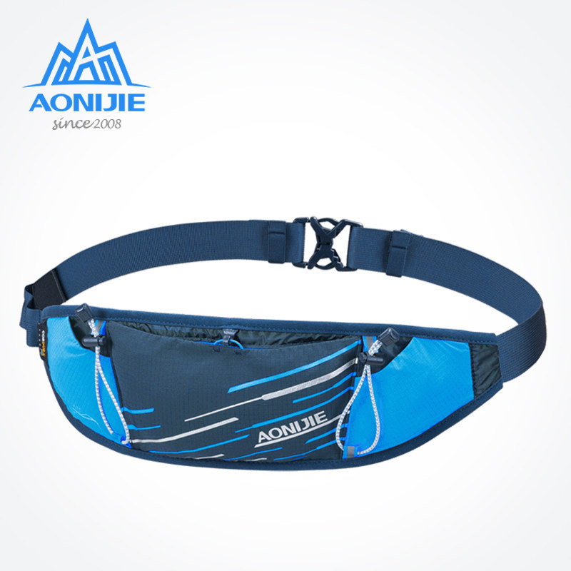 Sports fanny pack Men's and women's running mobile phone fanny pack Outdoor equipment Multi-functional kettle fanny pack Thin fitness bag