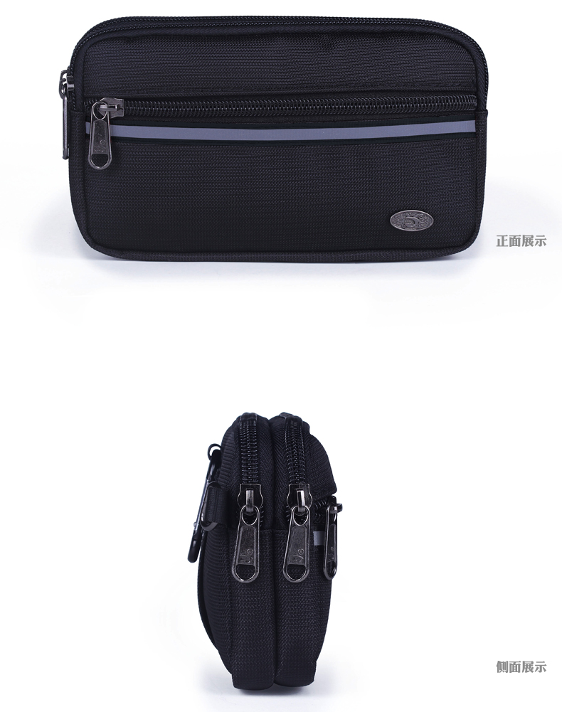 Mặc vành đai túi điện thoại di động eo bag nam chéo phần 6 inch đa chức năng đồng xu ví ID điện thoại di động trường hợp vai túi túi đựng điện thoại đeo hông