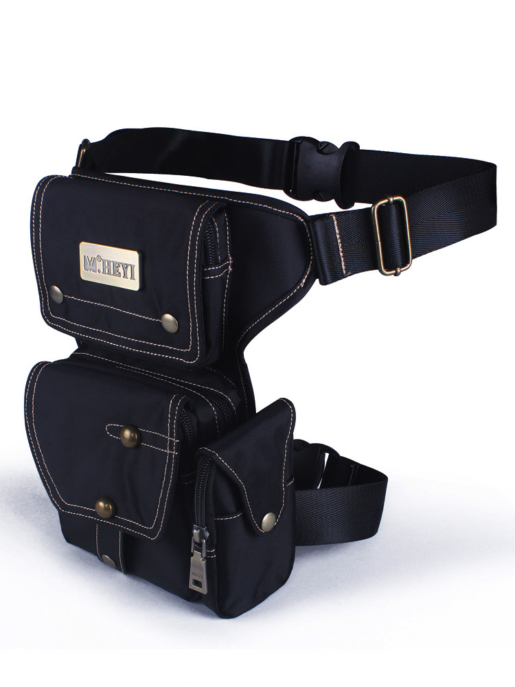 Multi-function leg bag Tactical outdoor Fanny pack Male military fan Punk Mobile tool bag Female riding backpack car equipment