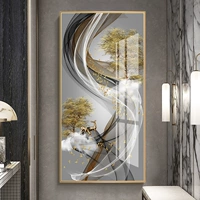 Fairview Future Decorary Pricking Modern Llessing коридор Вертикальная версия абстрактной росписи атмосферной лестницы Fulu