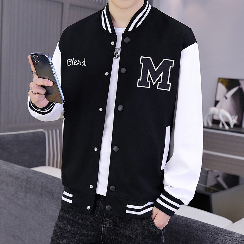 In the spring and summer of 2022, new casual jacket men and Korean edition of trendy clothes with pilot coat baseball suit