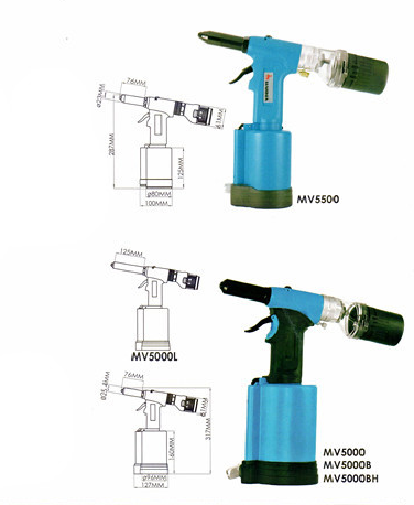 Taiwan Red Mast MV5500 MV5000 pneumatic pull nail gun and accessories