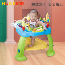 Huile baby jumping chair Learning station Toddler multi-functional baby bouncing bouncing chair Fitness frame toy 3-18 months