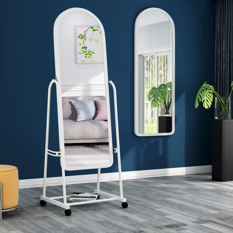 Mirror Full Body Mirror Full Body Mirror Student Dorm Room Stereoscope Clothing Shop Full Body Mirror Girls Bedroom Home Floor Mirror