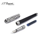 S.T. Dupont/Du Pengxin китайский лак -лак, стальная ручка, пожарная линия, ходьба с геометрическими чернилами 410108M