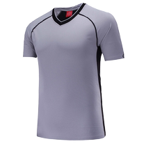 Basketball game referee uniform suit short-sleeved top referee pants breathable sweat-absorbent custom football referee clothing