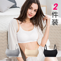 Grey Underwear Anti-Walking Light Poly Wrap Wrap Chest Type Women Beating Bottom Outside Wearing Vest Harness Bra Cups One-piece Blouse