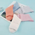 Chỉ Kano vớ nữ sợi tre bông lụa ladies socks Hàn Quốc phiên bản của vớ ống mùa xuân và mùa hè phần mỏng khử mùi Vớ sợi tre