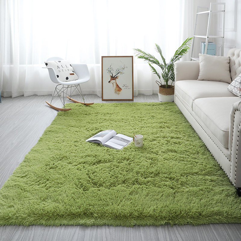 Xinju thickenable washable silk wool living room bedroom coffee table carpet bay window side floor floor carpet can be customized