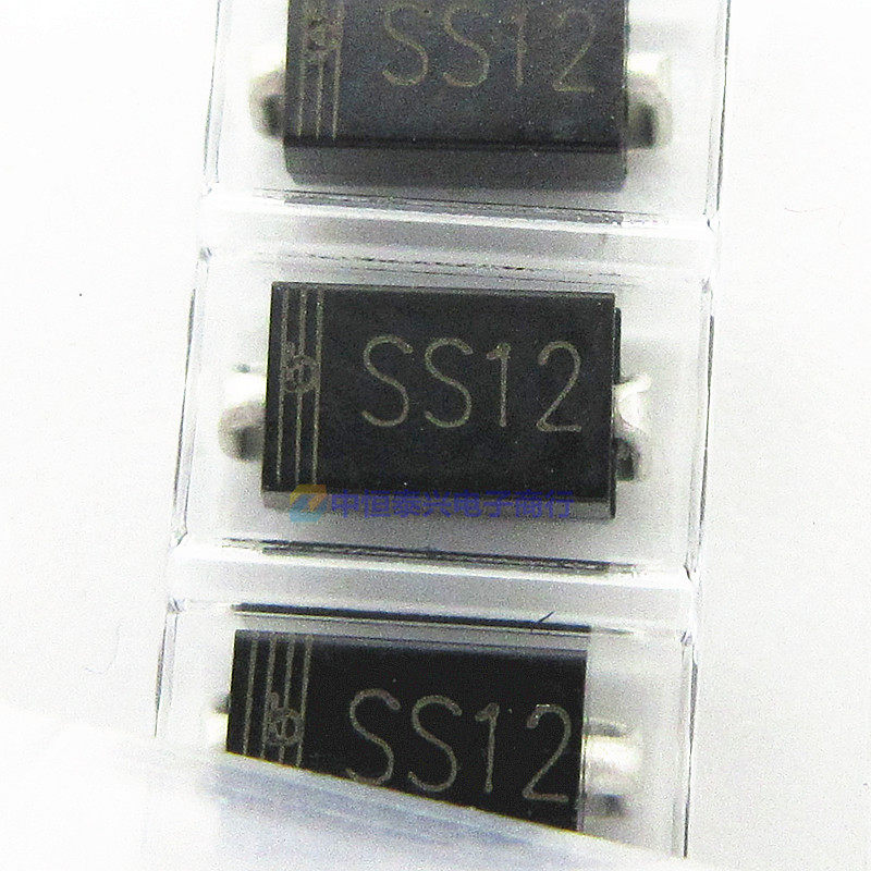 SMD Schottky Diode 1N5817 IN5817SS12 1A 20V SMA 50