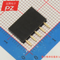 Single row female 2 54MM pitch row female row pin socket female seat 1*5p components with single