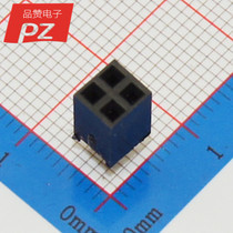 Pitch 2 54MM double row in-line row female Seat 2*2p environmental protection electronic components with single