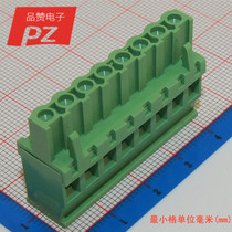 2EDG connector WJ2EDGKA-5 08-8p bag environmental protection green terminal connector with single