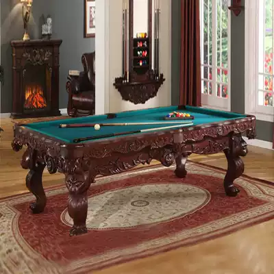 HIBOY lion high-end household adult standard carved table American pool table fancy billiard table accessories