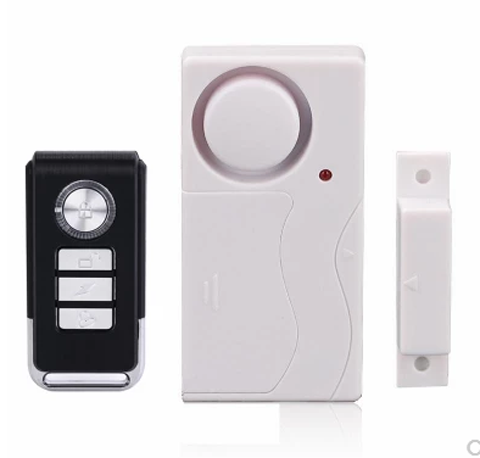 Remote control type open door induction door magnetic siren Home burglar alarm rental house doors and windows anti-prized alarm