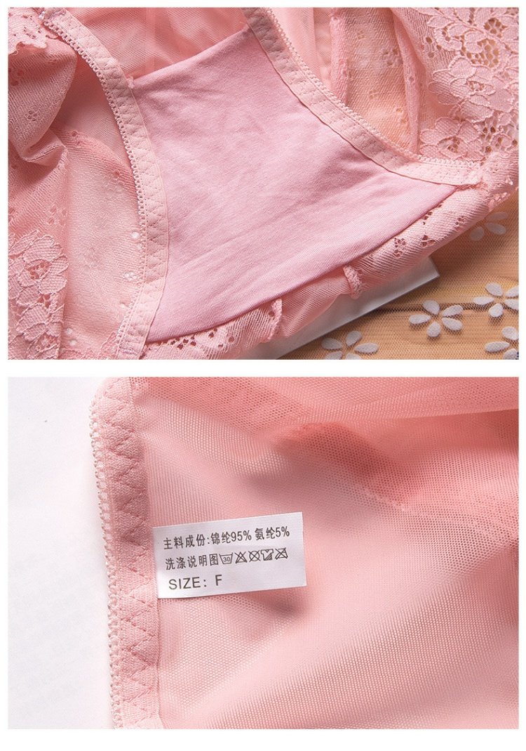 Sexy ren cotton underwear đồ lót của phụ nữ eo của phụ nữ thoáng khí băng lụa hông quần lót trong suốt rỗng bán buôn quần sịp