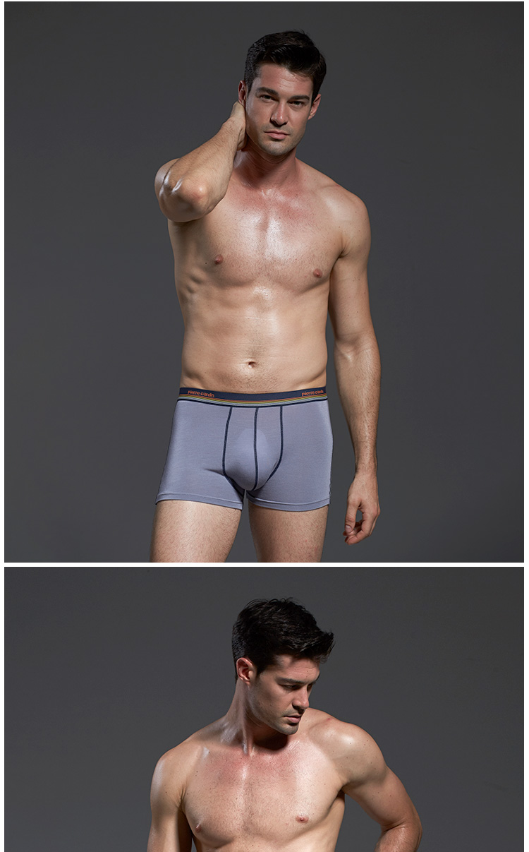 Pierre Cardin Modal Quần lót nam Boxer Quần lót Quần lót Quần hộp Hộp quà tặng quần sịp