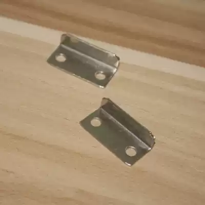 Drawer 7-shaped iron piece drawer lock tongue drawer lock piece drawer lock accessories card shoe buckle piece right angle drawer small iron medium tablet