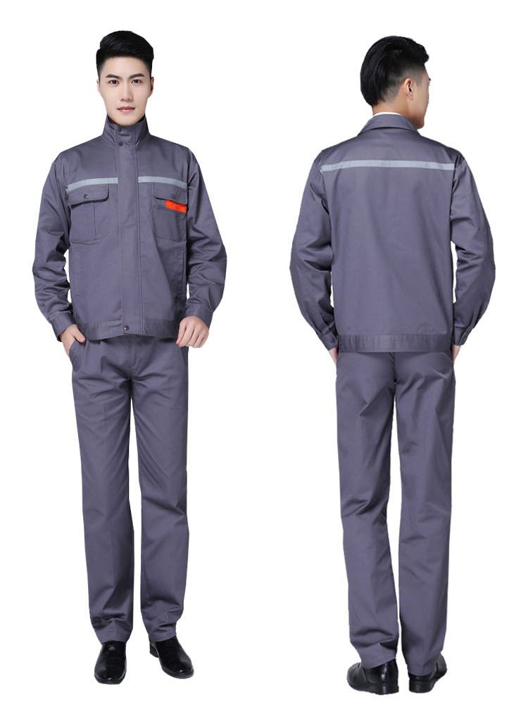 Mei Annu quần yếm mùa thu và mùa đông phù hợp với nam và nữ dải phản quang trên dòng quần áo bảo mật sửa chữa máy móc bảo hiểm lao động xây dựng 4S đồ bộ đẹp