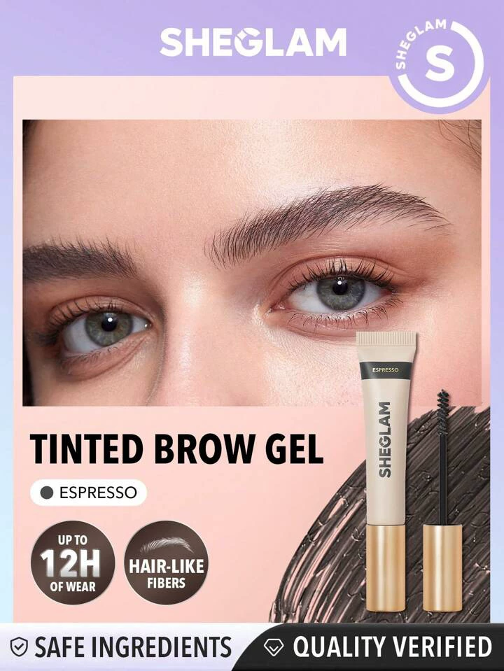 Sheglam 2024 новая продукция eyebrow glue eyebrow cream естественная трёхмерная долговечная водостойкая фиксация