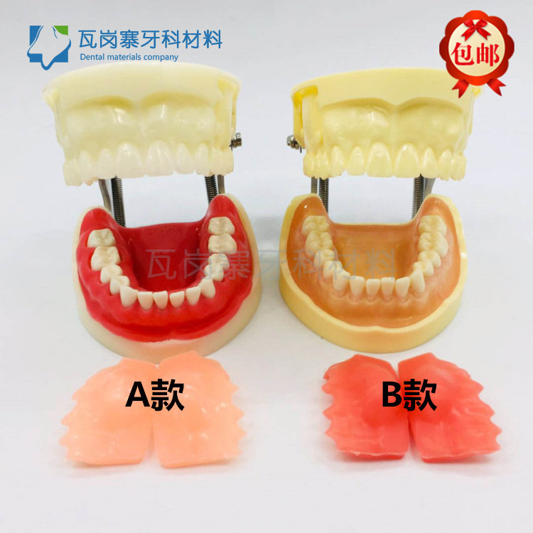 牙科口腔教学模型 口腔执业考脓肿切开模型 练习肿块可切开 包邮