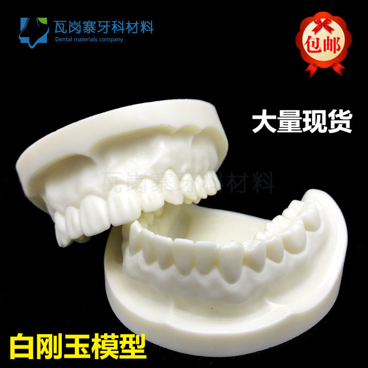 牙科口腔模型 牙医练习标准牙齿模型 口腔执业考试白刚玉备洞打磨