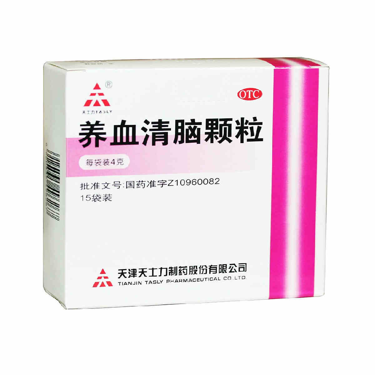 天士力 养血清脑颗粒 4g*15袋/盒养血平肝 活血通络 头痛失眠多梦