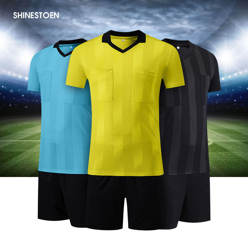 Chinese Super League FIFA football referee suit men's and women's game equipment short sleeves long sleeves spring summer winter model