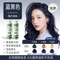 Синий черный [может покрыть седые волосы] 400 мл * 1 бутылка