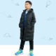 Li Ning trẻ em thể thao xuống áo khoác dài qua đầu gối thanh niên học sinh thể thao mùa đông áo khoác dài ấm áp - Thể thao xuống áo khoác
