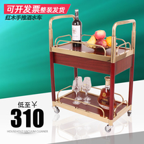 Wine truck 4S shop service Double-layer mobile food delivery truck KTV tea truck Birthday cake ordering truck Dessert trolley
