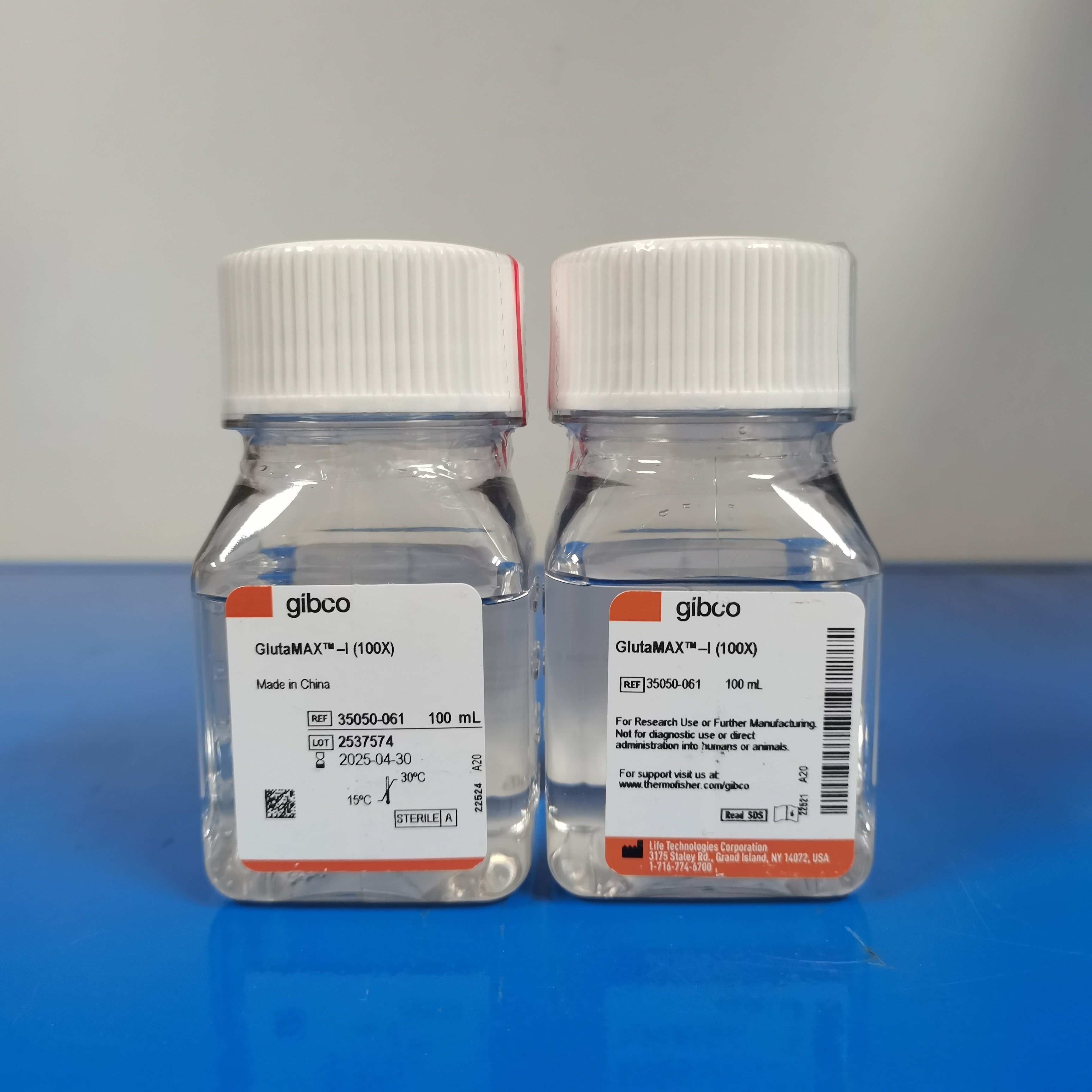 gibco GlutaMAX添加剂 替代L-谷氨酰胺 35050061 35050-061 100ml