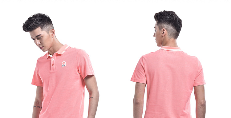 Bước đặc biệt áo thun ngắn tay nam mùa hè nam thoáng khí thấm hút ẩm ve áo cotton áo sơ mi thể thao hàng đầu - Áo polo thể thao áo polo form rộng
