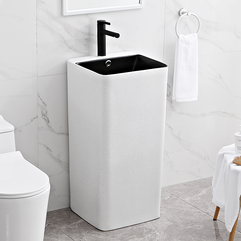 Column washbasin Garden washbasin Outdoor washbasin Simple column basin Ceramic basin Integrated sink