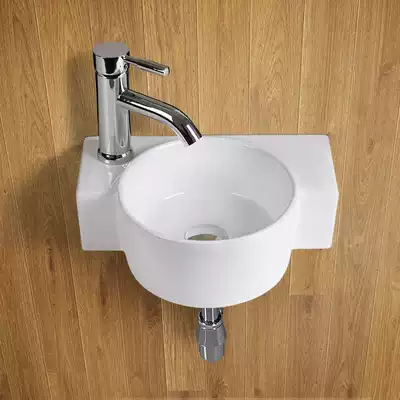 Wall-mounted washbasin Small balcony pool Ceramic washbasin washbasin Powder room mouthwash basin Mini wall-mounted basin