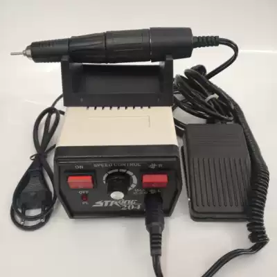 Dental grinding machine electric dental material jade carving handle grinding head domestic portable walnut Amber polishing