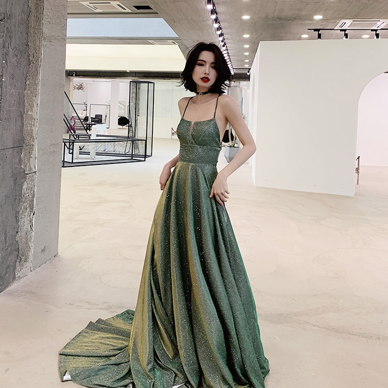 High-end Evening Gown Skirt Dresses Noble Temperament Annual Meeting Host Gas Field Queen Elegant Long Version Fairy dream