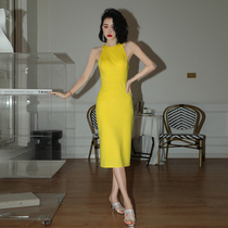 French evening dress skirt can usually wear 2021 New temperament celebrities high-end party dress women Summer