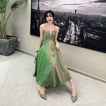 Very fairy evening dress female 2020 new party dress temperament Noble host small dress usually wear