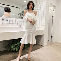 Small dress skirt usually wear banquet temperament elegant birthday party dress short style
