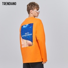 Футболка мужская прилив бренда 2019 trendiano