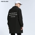 TRENDIANO Quần nam mùa đông Tide Casual Letter Lapel dài tay dài áo khoác gió 3JC4044470 - Áo khoác đôi áo heyyou Áo khoác đôi