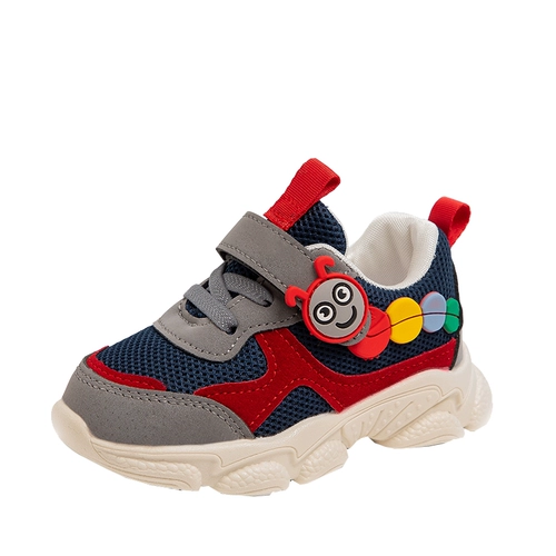 Туфли для мальчиков, демисезонная детская нескользящая спортивная обувь