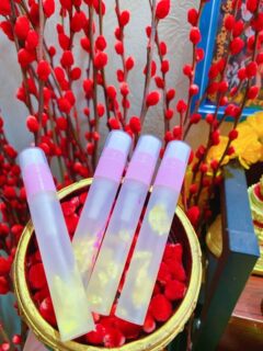 Thai handicraft brand baccarat taige white ore ornaments