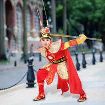 Sun Wukong Clothes for Adults and Children Monkey King Performance Costumes Monkey King Performance Costumes Journey to the West National Day