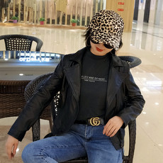 Кожаная куртка 海宁绵羊皮真皮机车修身小皮衣外套女士短款皮夹克女2019秋冬特价