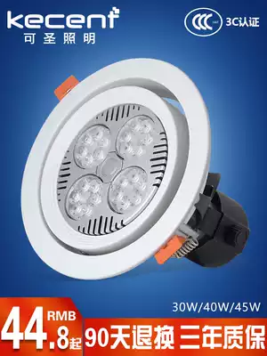 par30 spotlight LED weevil light Embedded clothing store commercial jewelry special exhibition window 30w 40w