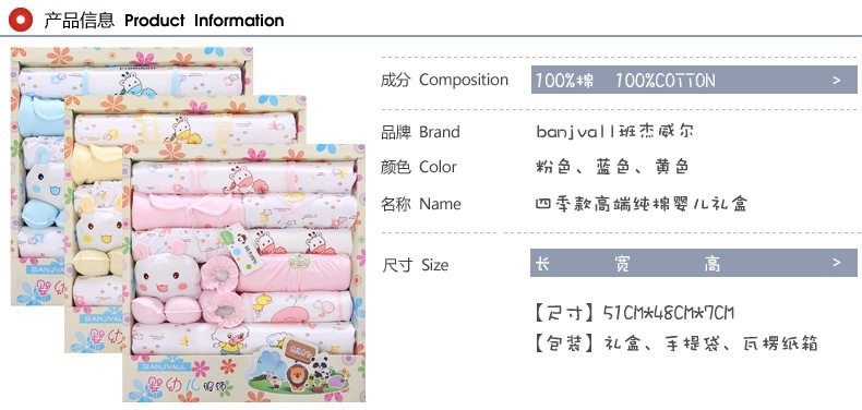 Coffret cadeau pour nouveau-né - Vêtements + Fournitures - Ref 1976019 Image 12